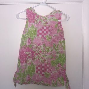 Lilly Pulitzer Lemonade Dress sz 6X